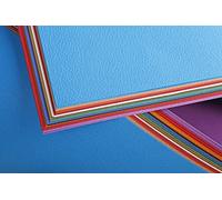 Clairefontaine 93750C Paquet Papier Etival Color - 24 Feuilles Papier Dessin à Grain Assortiment Vif - 50x65 cm 160g - Idéal pour le Dessin et les Activités Créatives