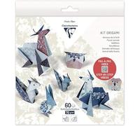 Clairefontaine 95368C Kit 60F Origami 70g 3 Formats, Décors Animaux