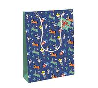 Clairefontaine 95713C - Un Rouleau De Kraft Couleur Recyclé - Dimensions : 3x0,70m - Kraft Recyclé 65g - Couleur : Bleu France - Emballage Cadeau, Loisirs Créatifs, DIY, Papier Cadeau, Artisanat