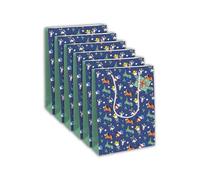 Clairefontaine 95713Cpack - Un Carton De 10 Rouleaux De Kraft Couleur Recyclé - Dimensions : 3x0,70m - Kraft Recyclé 65g - Couleur : Bleu France - Emballage Cadeau, Loisirs Créatifs, Papier Cadeau