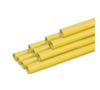 Clairefontaine 95715Cpack - Un Carton De 10 Rouleaux De Kraft Couleur Recyclé - Dimensions : 3x0,70m - Kraft Recyclé 65g - Couleur : Jaune Citron - Emballage Cadeau, Loisirs Créatifs, Papier Cadeau
