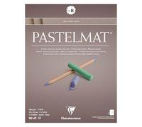 Clairefontaine 96013C Bloc Pastelmat n°8 12 Feuilles 18x24cm 360g