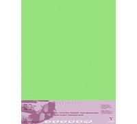 Clairefontaine 96158C Paquet Papier Pastelmat - 5 Feuilles Carte Spéciale pour Pastels Secs - 70x100 cm 360g - Vert Clair
