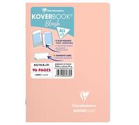 Clairefontaine 961779C Carnet Agrafé Koverbook Blush Corail - A5 - 96p