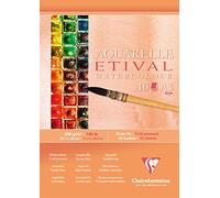 Bloc Etival Aquarelle A3 - Grain Fin - 10 Feuilles - Clairefontaine NA G