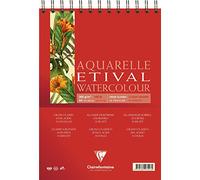 Bloc Etival Aquarelle A4 - Grain Classic - 10 Feuilles - Clairefontaine