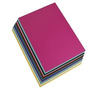 Clairefontaine 97198C Paquet Papier Maya - 28 Feuilles Papier Dessin Lisse Assortiment Vif - 50x70 cm 120g - Idéal pour le Dessin et les Activités Créatives