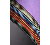 Clairefontaine 97298C Paquet Papier Maya - 28 Feuilles Papier Dessin Lisse Assortiment Vif - 50x70 cm 270g - Idéal pour le Dessin et les Activités Créatives