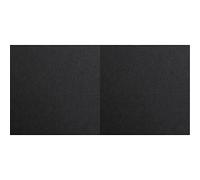 Clairefontaine 97350C Paquet Papier Maya - 25 Feuilles Papier Dessin Lisse Noir - A4 21x29,7 cm 120g - Idéal pour le Dessin et les Activités Créatives (Lot de 2)