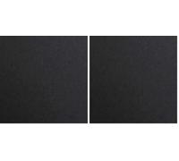 Clairefontaine 97450C Paquet Papier Maya - 25 Feuilles Papier Dessin Lisse Noir - A4 21x29,7 cm 270g - Idéal pour le Dessin et les Activités Créatives (Lot de 2)