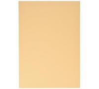 Clairefontaine 97464C Paquet Papier Maya - 25 Feuilles Papier Dessin Lisse Abricot - A4 21x29,7 cm 270g - Idéal pour le Dessin et les Activités Créatives
