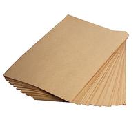 Clairefontaine 975004C Paquet Papier Kraft - 25 Feuilles Papier Kraft Vergé Brun 50x70 cm 120g - Papier Double Face pour le Croquis et le Dessin