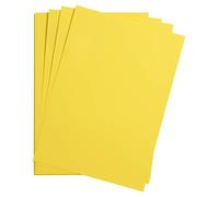 Clairefontaine 975354C Paquet Papier Maya - 25 Feuilles Papier Dessin Lisse Jaune Citron - A3 29,7x42 cm 185g - Idéal pour le Dessin et les Activités Créatives