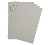 Clairefontaine 975372C Paquet Papier Maya - 25 Feuilles Papier Dessin Lisse Gris Clair - A3 29,7x42 cm 185g - Idéal pour le Dessin et les Activités Créatives