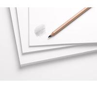 Clairefontaine 975387C - Paquet Carton Mousse Graffic - 6 Plaques Carton Mousse Léger et Rigide Blanc - A3 29,7x42 cm 3mm - Idéal pour le Maquettisme, les Présentations et Expositions