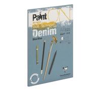 Painton Bleu Denim Bloc Collé 15f A4 250g - Clairefontaine