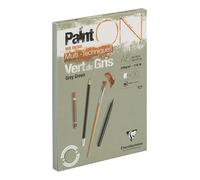 Painton Vert De Gris Bloc Collé 30f A5 250g - Clairefontaine