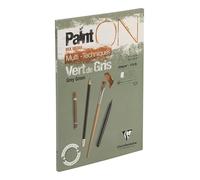 Clairefontaine Bloc collé PaintON Vert de Gris 30 feuilles A3 250 g/m²