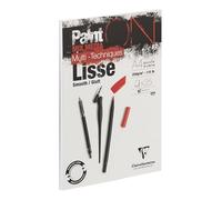 Bloc A4 Paint On Surface Lisse - 25 feuilles - 250g - Clairefontaine G