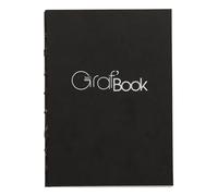 Clairefontaine Carnet cousu Graf'Book 360° 975800C - 100 f. papier dessin lisse 100 g A6 portrait