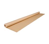 Clairefontaine 975839C Rouleau Papier Kraft - Papier Kraft Brut Brun 1,3x10 m 275g - Carte au Grain Brut pour le Dessin et les Activités Créatives