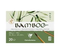 Clairefontaine Bloc Aquarelle Bamboo 10 x 15 cm 20 feuilles