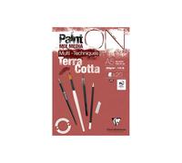 Clairefontaine 976152C bloc collé PaintON Terracotta 20 Feuilles A5 250g
