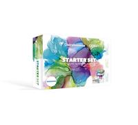 Coffret Starter Set Alcohol Ink A5 Bloc Alcohol Inkpad Clairefontaine et Encres à alcool Cernit