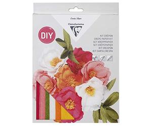 Clairefontaine 97705C Kit Bouquet de Fleurs en Papier Crépon avec pas-à-pas