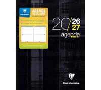 CLAIREFONTAINE 9899C - Agenda When 2026/2027 17x22cm Couleur aléatoire
