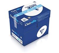 Clairefontaine A4 80g . Carton de 5 ramettes de 500 feuilles