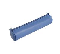 Clairefontaine Age Bag Trousse Cuir Petite Ronde Couleur Bleue Seulement