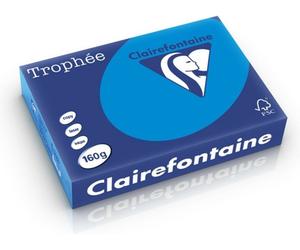 Clairefontaine bleu Caraïbes A4 Papier couleur 160 g/m² (250 feuilles)