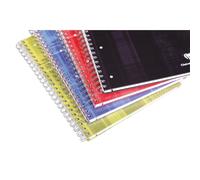 Clairefontaine 82123C Bind'O Block Cahier à Spirale Perforé Bleu - A4+ 22,5x29,7 cm - 160 Pages Détachables Petits Carreaux Cadrées avec Marge - Papier Blanc 90 g - Couverture Rigide