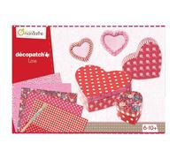 Clairefontaine Boite créative, Décopatch, Kit amour Bientôt un nouveau look