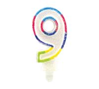 CLAIREFONTAINE Bougie chiffre, 9