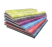 Clairefontaine Brochure rembordée A4 21 x 29,7 cm - 192 pages, réglure uni