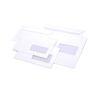 Clairefontaine Bte De 500 Enveloppe Adhéclair 110x220 Fen. 45x100 90g