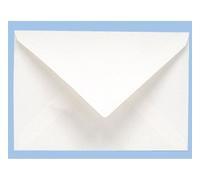 Clairefontaine Bte De 500 Enveloppe Admi. Gom. 120x176 Blanc 90g
