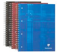 Clairefontaine Cahier à spirale Bind'O Block 22,5 x 29,7 cm - 90g - Perforé 4 trous - Petits carreaux 5x5 - 80 feuilles