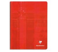 CLAIREFONTAINE Cahier brochure rigide Metric 24x32cm 192 pages grands carreaux Seyès. Couverture carte