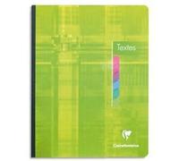 Clairefontaine Cahier De Texte Spiralé 144 Pages Seyès 17x22. Couverture Carte