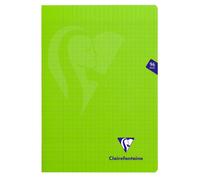 Clairefontaine Cahier Mimesys Piqué Polypro 21 X 29,7 Cm 96 Pages 90g Séyès Vert