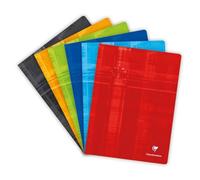 Clairefontaine Cahier agrafé 3312C 24x32 cm 48 p. petits carreaux 90 g couverture couleur aléatoire