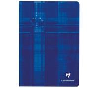 Clairefontaine Cahier piqué A4 Seyès 21 x 29,7 cm – 48 pages – Grands carreaux – Assortis