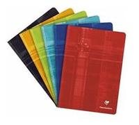 Clairefontaine 3166C Un Cahier Agrafé - A4 21x29,7 cm - 96 Pages Lignées - Papier Blanc 90 g - Couverture Carte Pelliculée Couleur Aléatoire