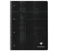 Clairefontaine Cahier spiralé 68252C trié par couleur DIN A4 quadrillé avec marge intérieure/extérieure Nombre de pages