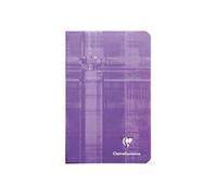 Clairefontaine Carnet agrafé 3606C – 11x17 cm, 96 p. lign., papier 90 g, couv. pelliculée aléatoire