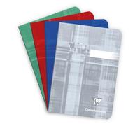 Clairefontaine Carnet agrafé 3640C – 10,5x14,8 cm – 96 pages – Papier 90 g – Couleur aléatoire