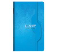 Calligraphe 68C Un Carnet Agrafé (une Marque de Clairefontaine) - 9x14 cm - 96 Pages Petits Carreaux - Papier Blanc 70 g - Couverture Carte Recyclée Vernie - Couleur Aléatoire